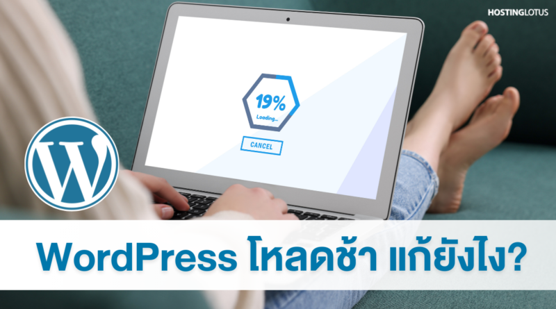 wordpress โหลดช้า แก้